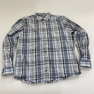 Johnnie-O Shirt Mens Large Hangin Out Button Up Academia Casual Preppy